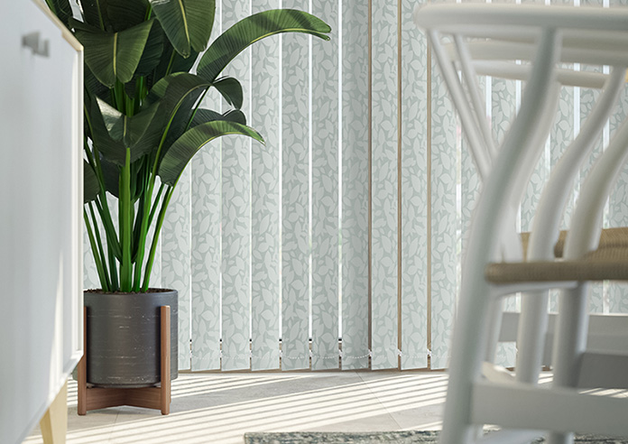 Jasmine (Blackout), Spearmint - Vertical Blind - Image 5
